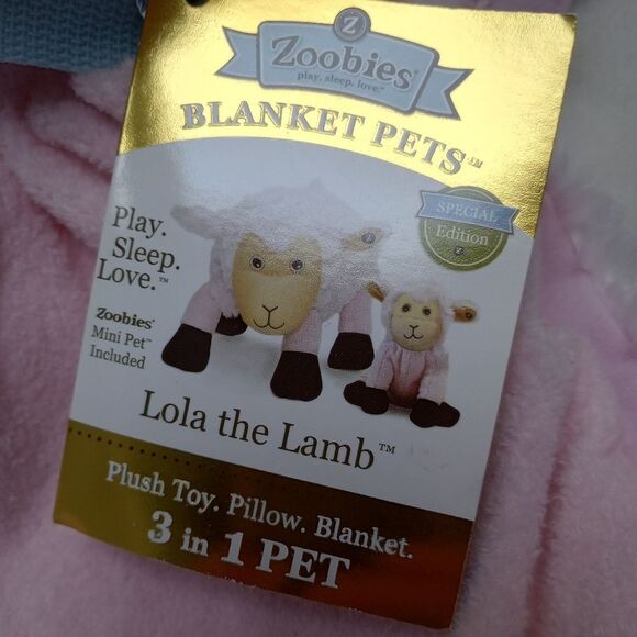 NWT Zoobies 2011 Special Edition Lola the Lamb Plush - Picture 10 of 12